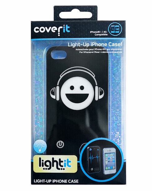 Coverit Light‑Up iPhone 4/4S Case | Novo