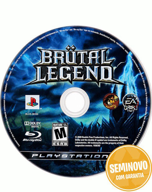 Brutal Legend (So CD) | PS3 | USADO