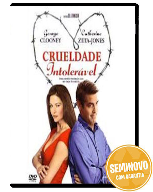 CRUELDADE INTOLERAVEL | DVD | USADO 