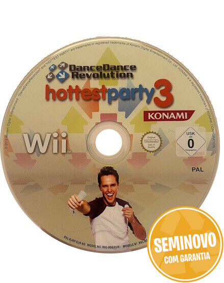 Dance Dance Revolution Hottest Party 3 (só cd)  | Wii | Usado