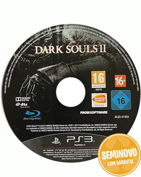 Dark Souls II - só CD | PS3 | Usado