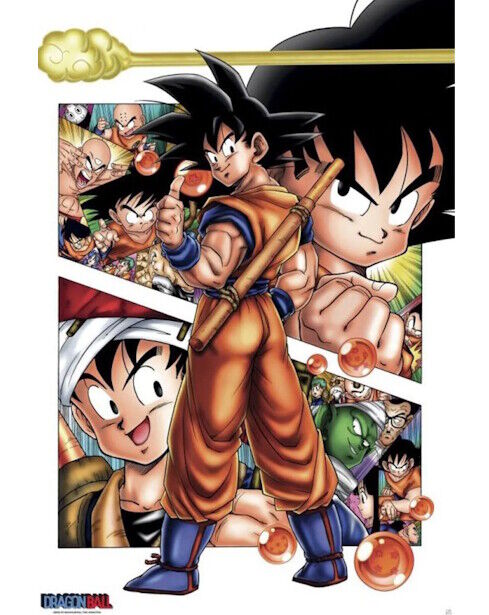 Gbeye Dragon Ball Son Goku 61x91,5 cm | Novo