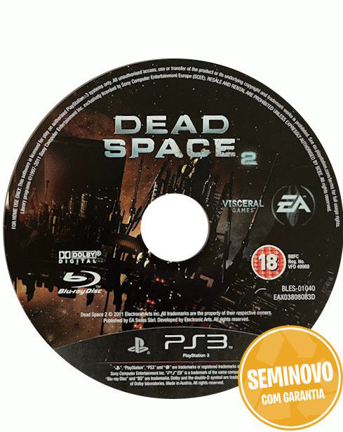 Dead Space 2 - só CD | PS3 | Usado