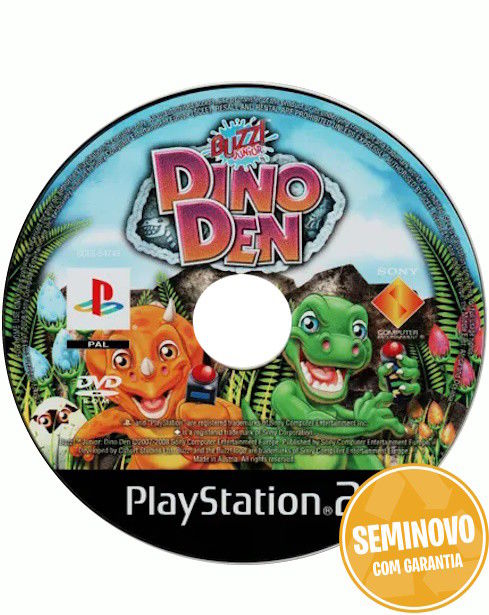Buzz Dino Mania - so CD | PS2 | Usado