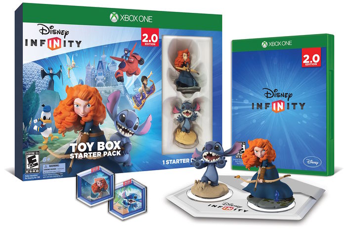 Disney Infinity 2.0 (Com Base e Figuras) | XBO | Novo