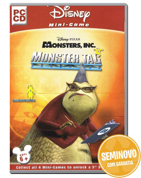 Disney Monsters, INC. Monster Tag | PC | Usado