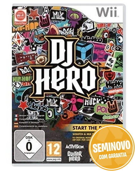 DJ Hero (Só Jogo) | Wii | Usado