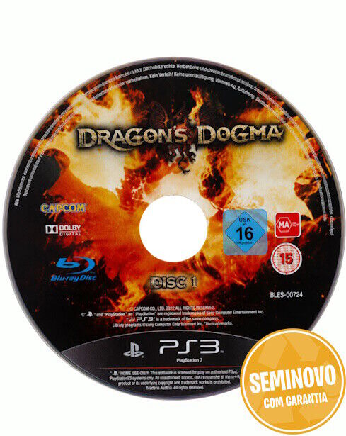 Dragons Dogma - só CD | PS3 | Usado