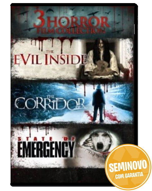 3 Horror Fil Collection (sem Portugues) | DVD | Usado