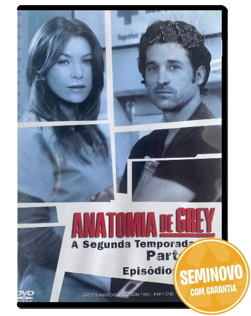 Anatomia de Grey a Segunda Temporada Parte 1 - Ep. 5- 8 | DVD | USADO