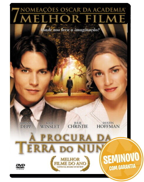À Procura da Terra do Nunca | DVD | Usado