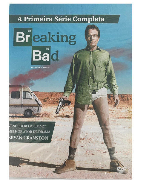 Breaking Bad: Ruptura Total - 1ª Temporada | DVD | Novo