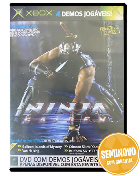 DVD DE DEMOS 18 - Revista Oficial Xbox com 7 Jogos Demo | Usado