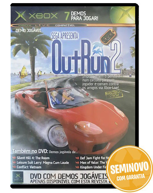 DVD DE DEMOS 18 - Revista Oficial Xbox com 7 Jogos Demo | Usado