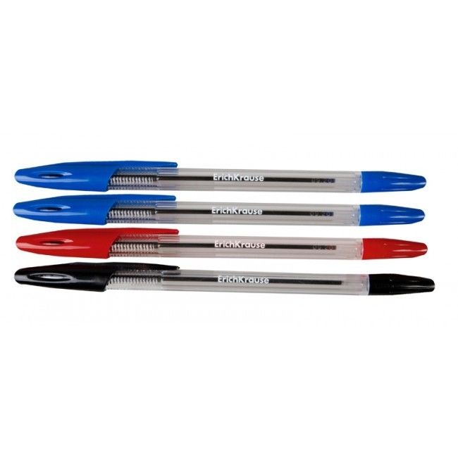 Esferográfica Erichkrause R-301 - Pack 4 cores