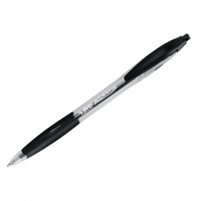 Esferográfica BIC Atlantis Soft Preto (1 unidade)