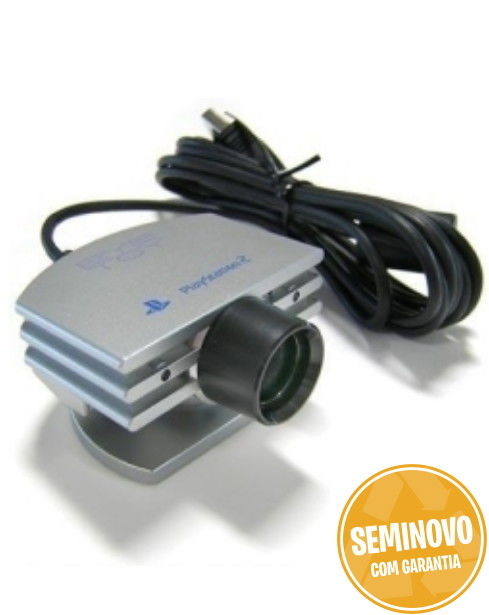 Eye Toy Camera Silver| PS2 | Usado