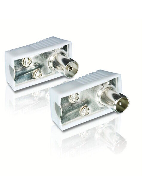 Fichas Antena PHILIPS Branco M F SWV2561W 10 | Novo