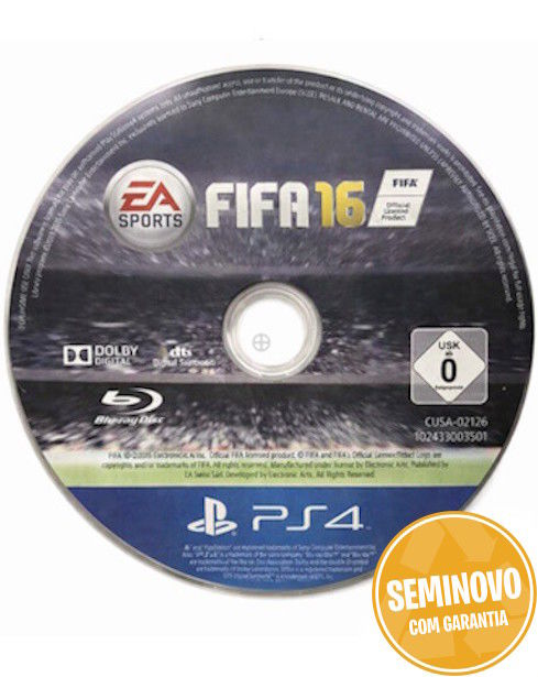 Fifa 16 - so cd | PS4 | Usado