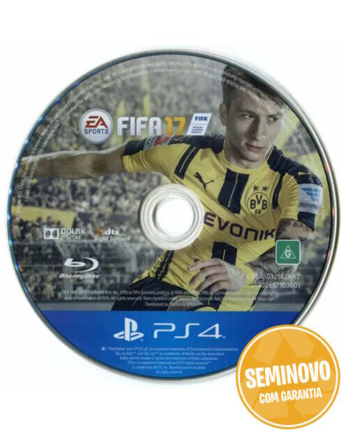 Fifa 17 - so cd  | PS4 | Usado