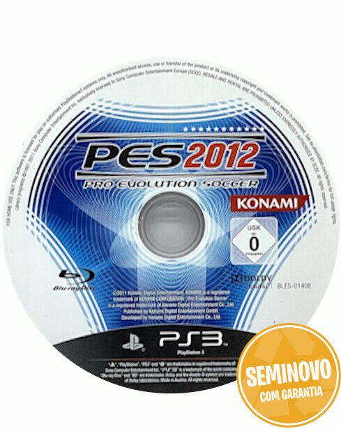 PES 2012 SO CD| PS3 | Usado