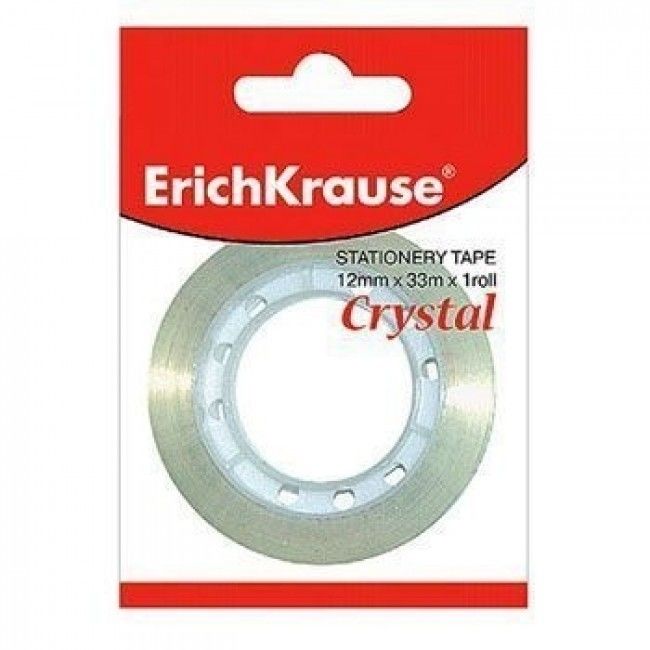 Fita Adesiva Cristal (Em Blister) - Erichkrause - 33X12