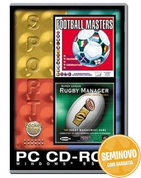 Football Masters / Championship Rugby Manager | PC | Usado