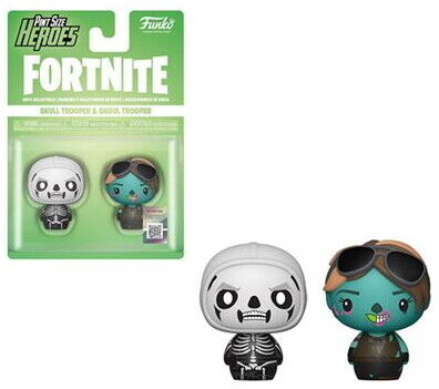 Funko Pint Size Heroes! Fortnite: Skull Trooper &amp; Ghoul Trooper | Novo