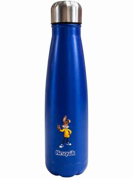 Garrafa Metal Nesquick Azul | Novo