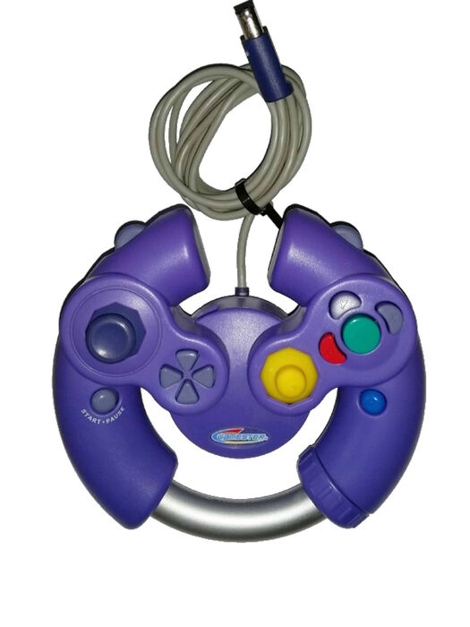 GAMESTER PRO RACER WHEEL | NINTENDO GAMECUBE | NOVO