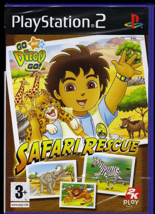 Go Diego Go! Safari Rescue | PS2 | USADO