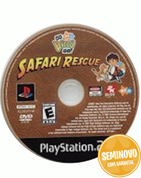 Go Diego Go! Safari Rescue - Só CD | PS2 | USADO