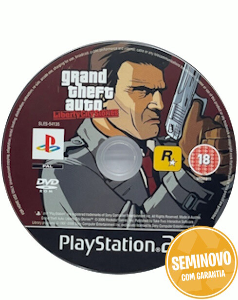 Grand Theft Auto: Liberty City Stories - Só CD | PS2 | Usado 0