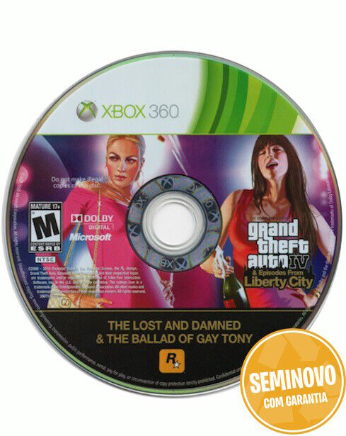 Grand Theft Auto IV EPISODES FROM LIBERTY CITY-SO CD |XBO360 | USADO