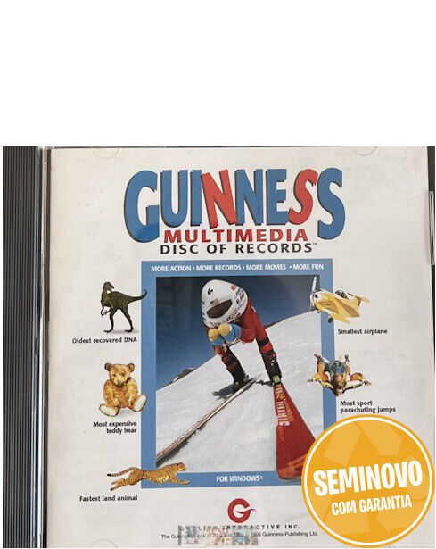 Guinness - Multimedia disc of records | PC | Usado