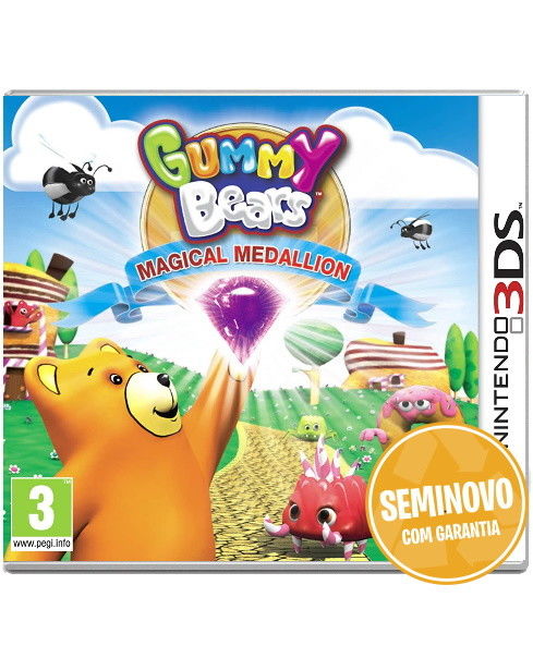 Gummy Bears Magical Medallion | 3DS | Usado