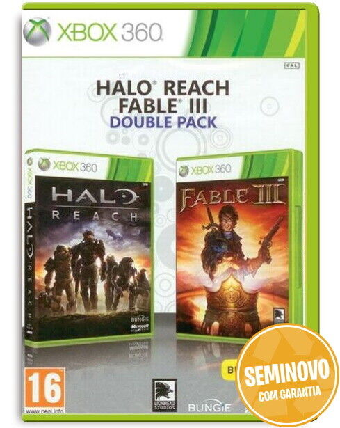Halo Reach & Fable III Double Pack | XB360 | Usado