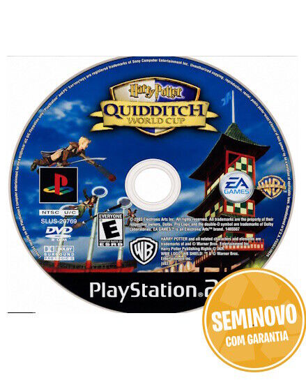 Harry Potter Quiddtch World Cup - Só CD | PS2 | USADO