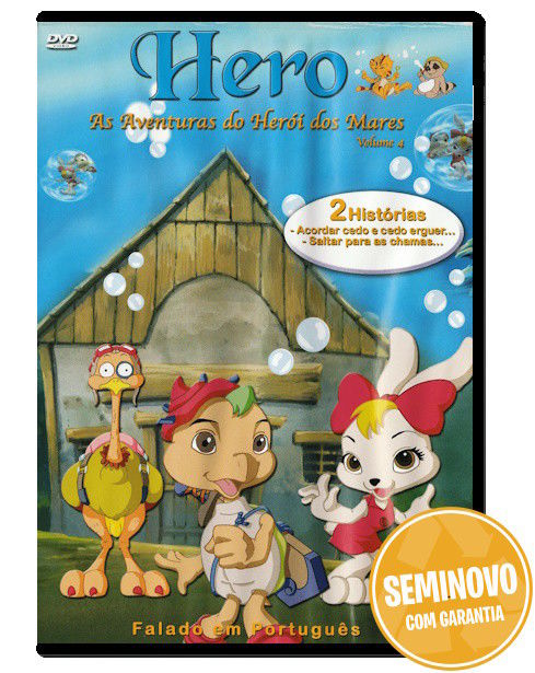 HERO AS AVENTURAS DO HEROI DOS MARES V4 | DVD | USADO