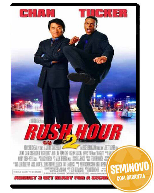 HORA DE PONTA 2 | DVD | NOVO