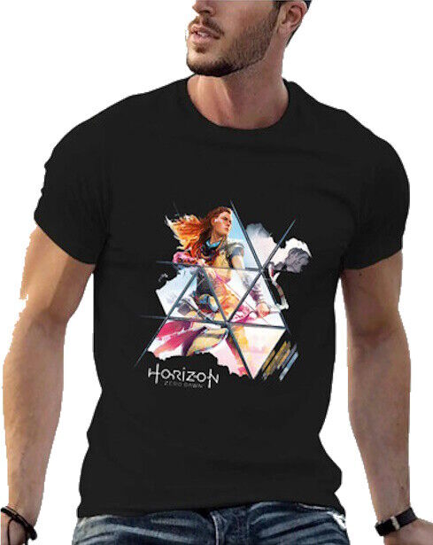 T-Shirt Horizon: Zero Dawn - Aloy (Navy) - Tamanho S
