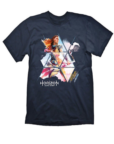T-Shirt Horizon: Zero Dawn - Aloy (Navy) - Tamanho S