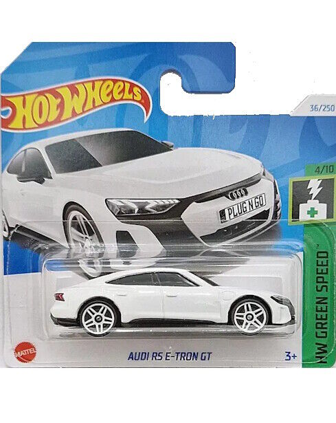 Hot Wheels Audi RS e-tron GT Branco | Novo