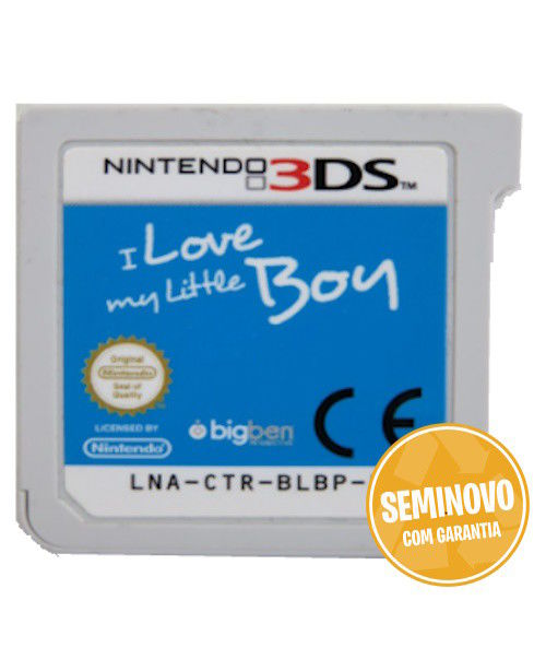 I LOVE MY LITTLE BOY - SO CARTUCHO | 3DS | NOVO