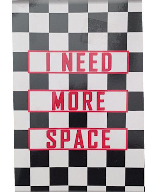 Caderno A5 I Need More Space 60pag 60g quadriculado | Novo