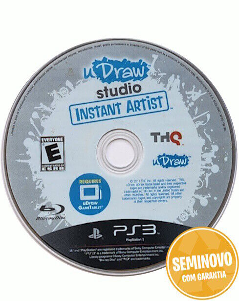 uDraw Studio: Instant Artist | PS3 | Usado