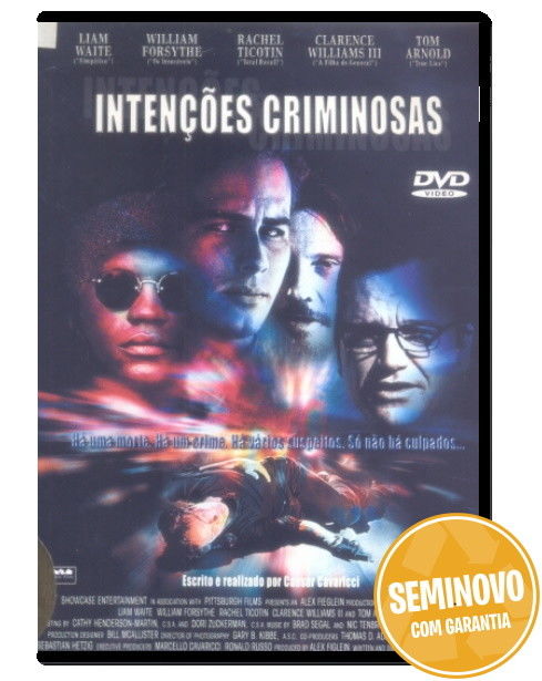 Intenções Criminosas | DVD | Usado