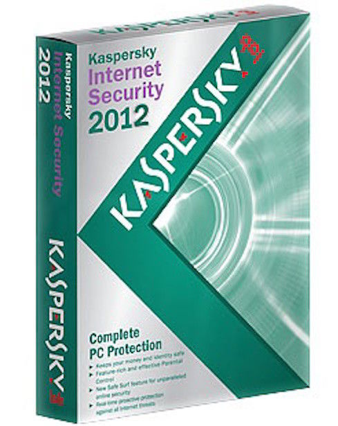 Internet Security 2012 KasperSky 1 Dispositivo - 1 Ano | Novo