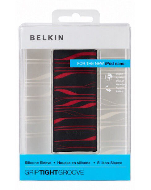Capa de Silicone Belkin Grip Tight Groove para iPod Nano | Novo