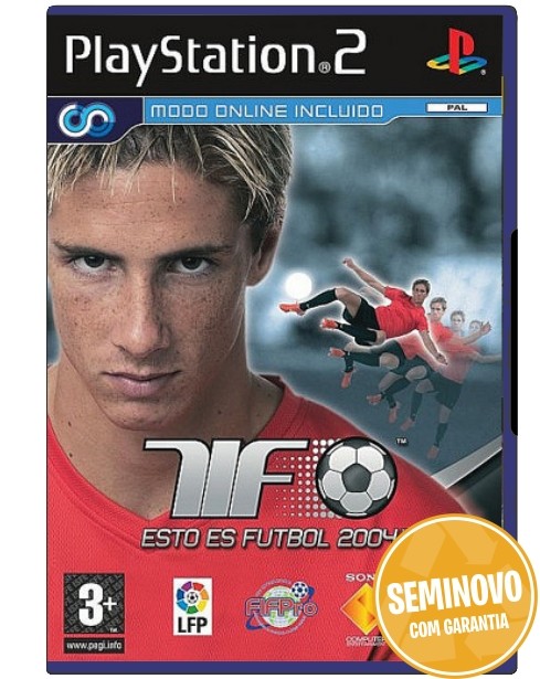 Jogo Ps2 TIF Isto é Futebol 2005 ( Platinum )